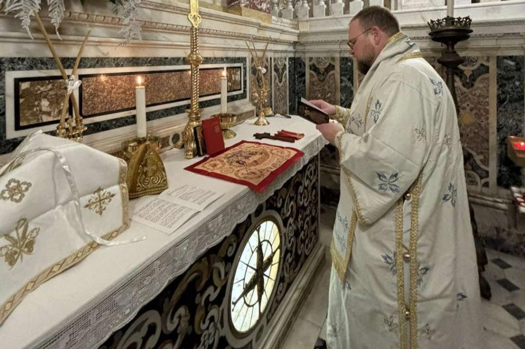 Vladyka Juraj navštívil Itálii. Získal tam ostatky sv. Januaria